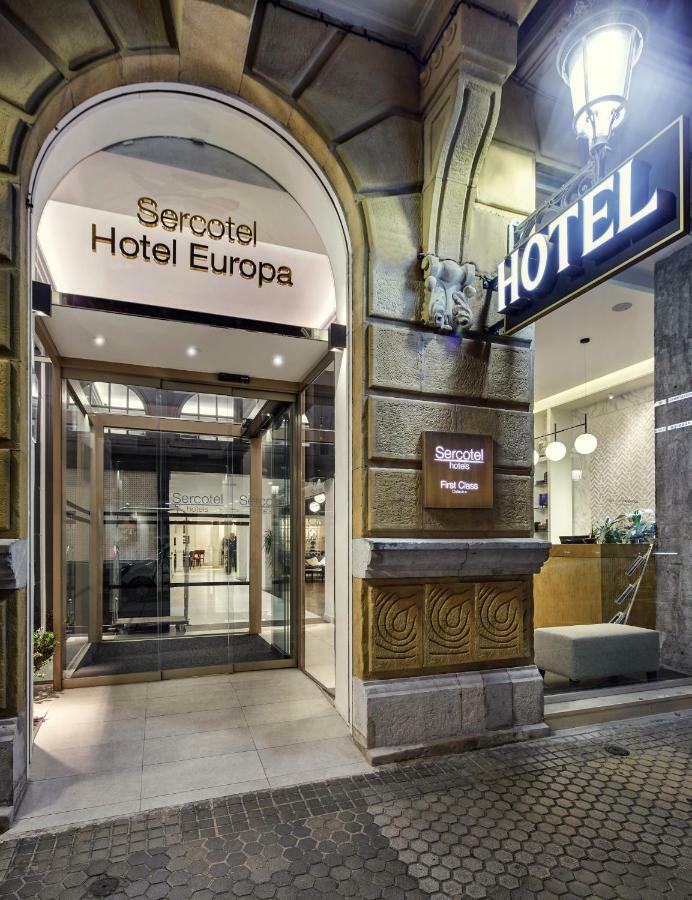 Sercotel Apartamentos Europa San Sebastián Esterno foto