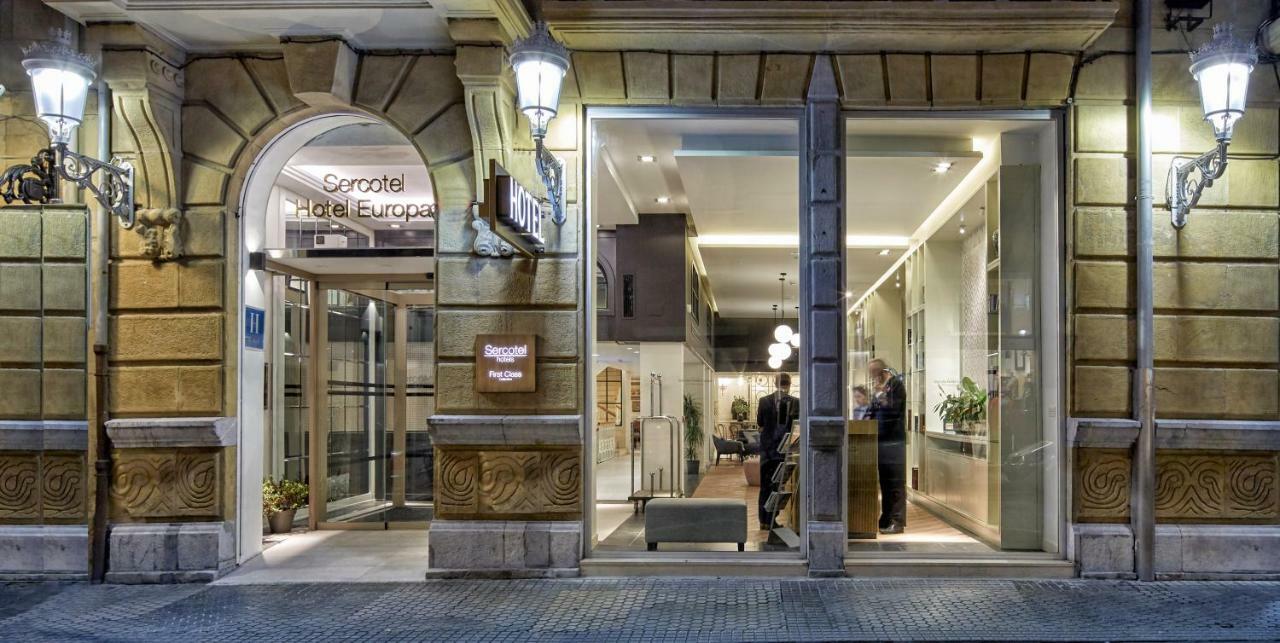 Sercotel Apartamentos Europa San Sebastián Esterno foto
